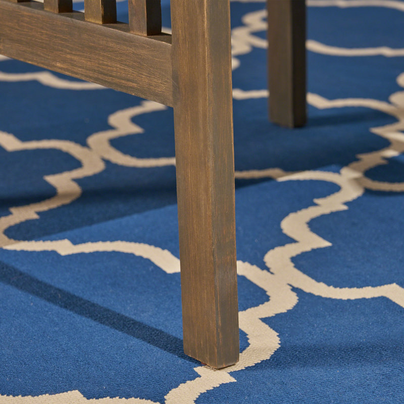 Beachcrest Home Tinnin 2 Person Round Outdoor Dining Set with Cushions & Reviews Wayfair